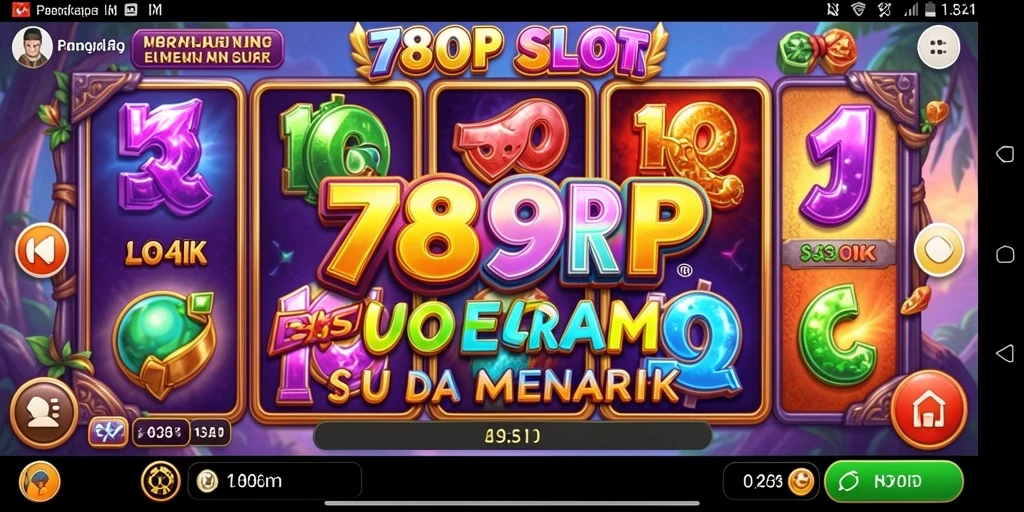 Screenshot dari gameplay seru 789RP dengan tampilan berwarna-warni.