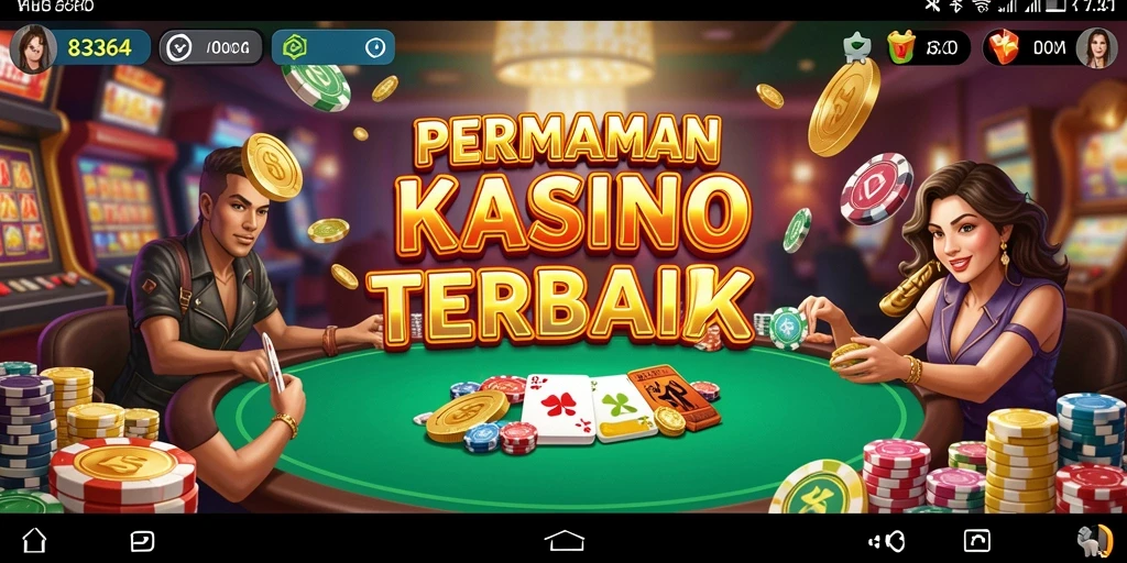 Tampilan menarik dari gameplay Kasino di 8364.