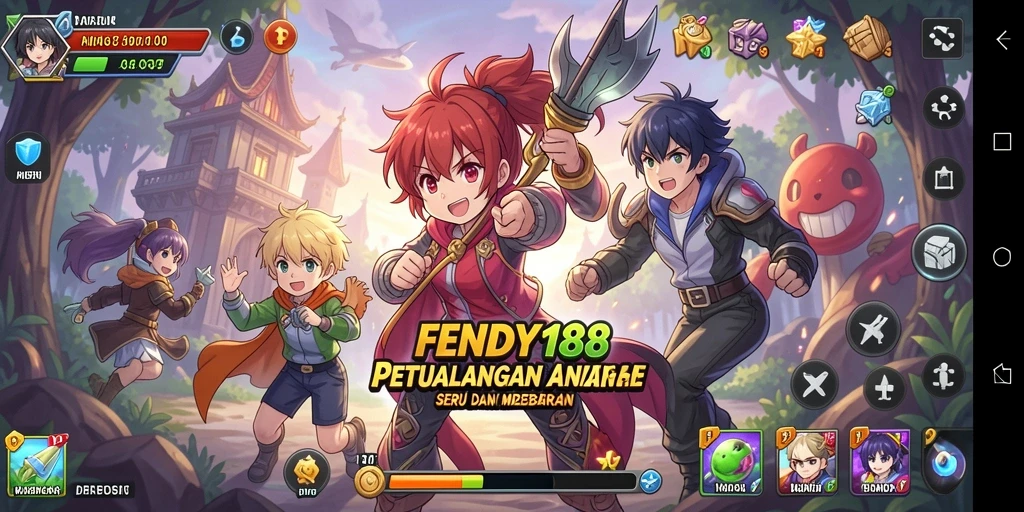 Tampilan mengeksplorasi dunia Anime yang menakjubkan di FENDY188.