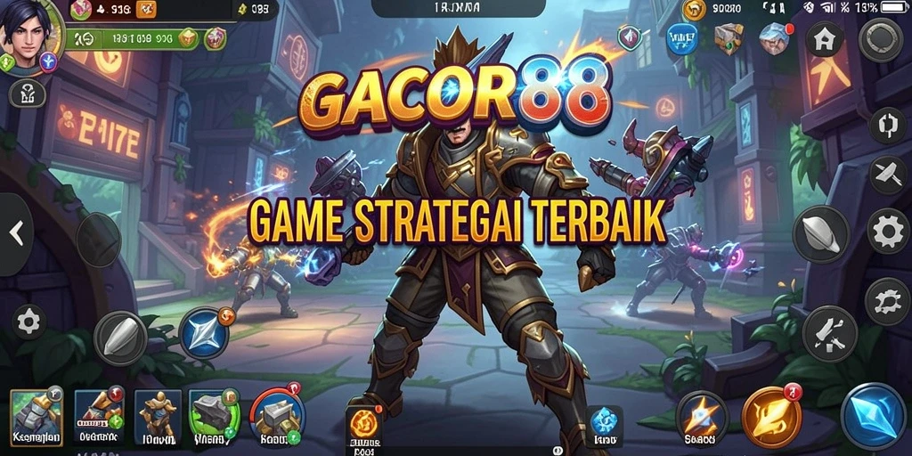 Tampilan aksi seru dalam gameplay GACOR88 yang penuh strategi.