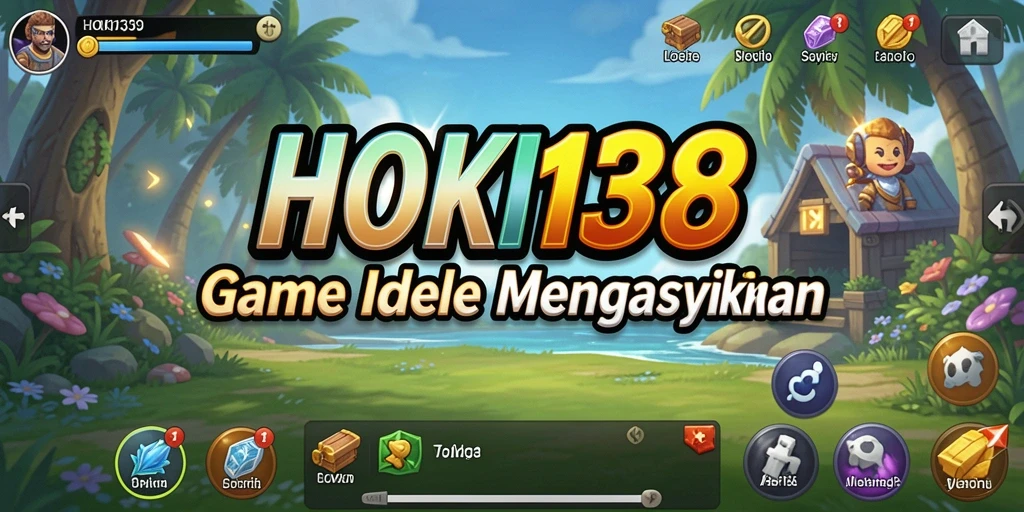 Screenshot gameplay HOKI138 yang menunjukkan karakter dan aktivitas seru.