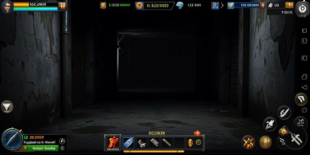 Screenshot gameplay mengerikan di IDCJOKER penuh ketegangan.