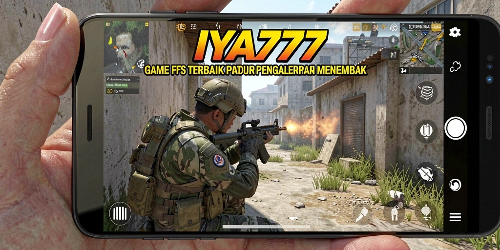 Tampilan menarik dari gameplay FPS penuh aksi IYA777.
