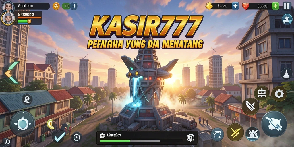 Gameplay KASIR777 yang mendebarkan di genre Tower Defense.