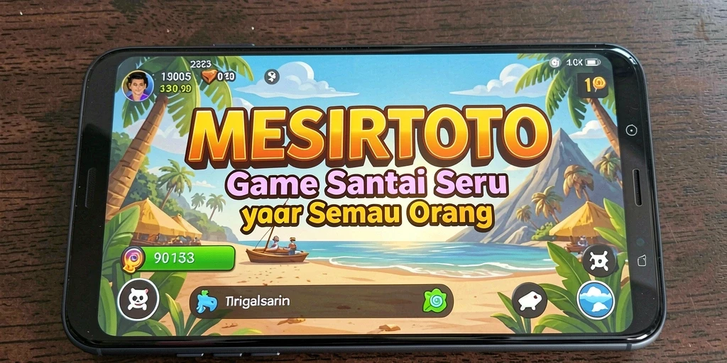 Tampilan menarik dari gameplay seru MESIRTOTO.