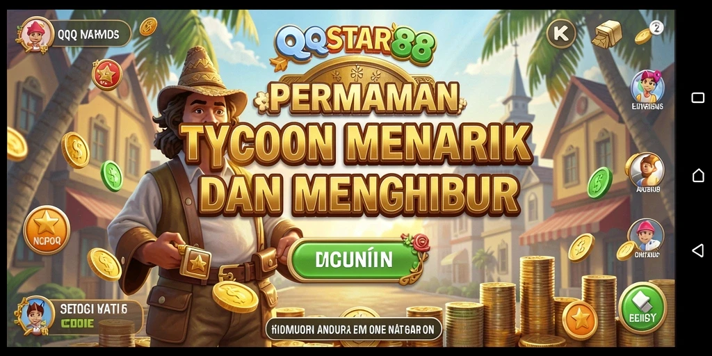 Tangkapan layar menunjukkan gameplay seru dari QQSTAR88.